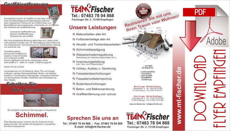 Flyer Download Empfingen